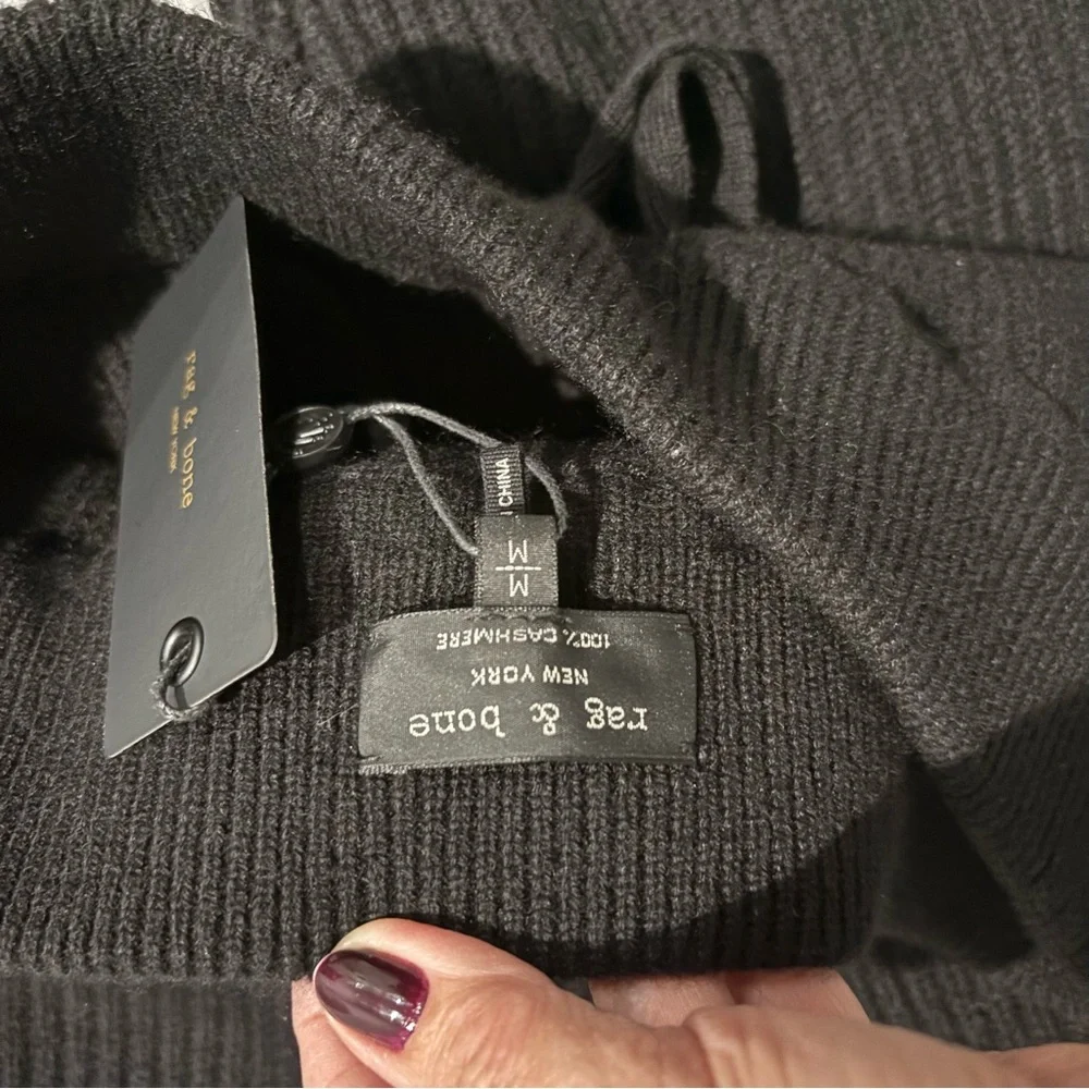 NWT Rag & bone cashmere knit pants - Picture 7 of 7